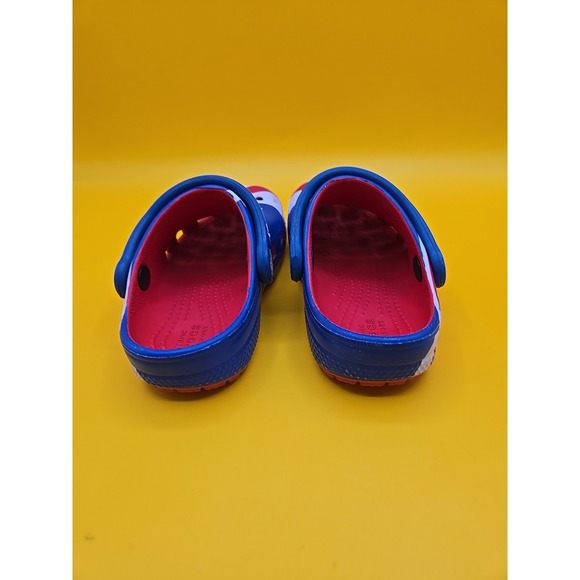 Crocs Toddlers Size C8 Classic American Flag Clogs USA Patriotic 4th Of July - Picture 4 of 6
